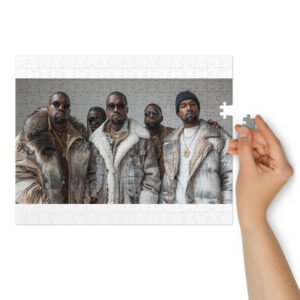 Ye Jigsaw puzzle with tin